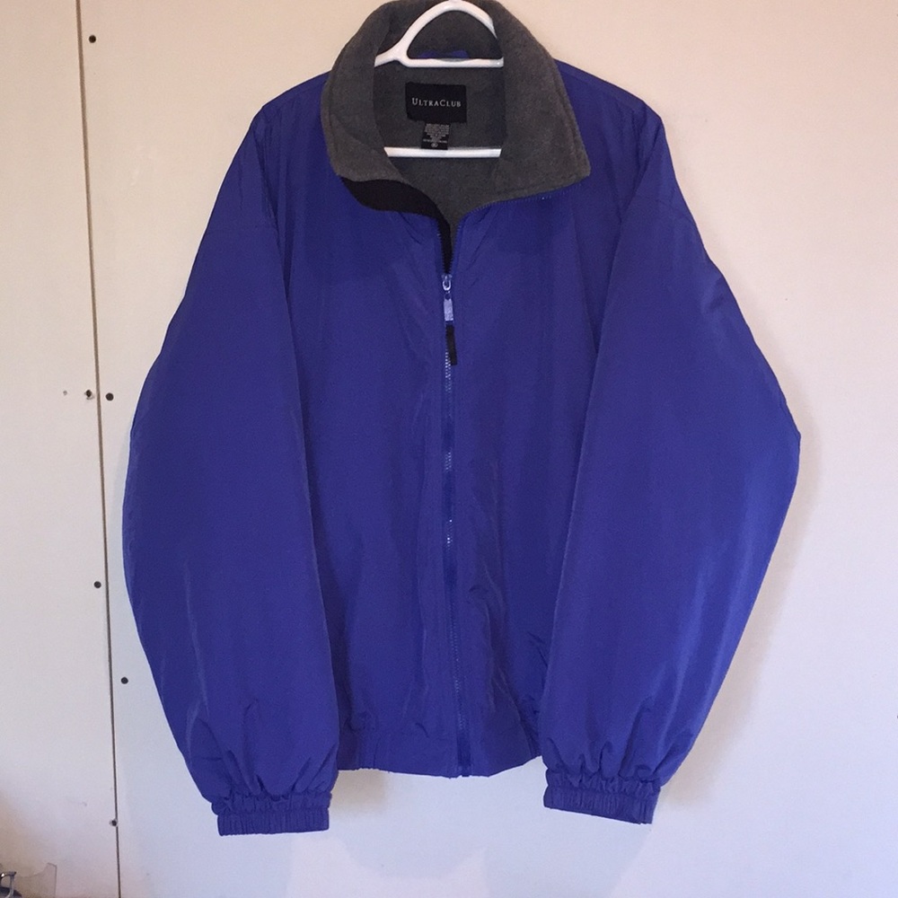New w/o Tags Ultra Club Men’s Sapphire Blue Jacket